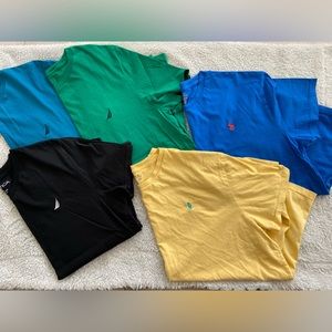 Asorted Nautica and Polo T-Shirts